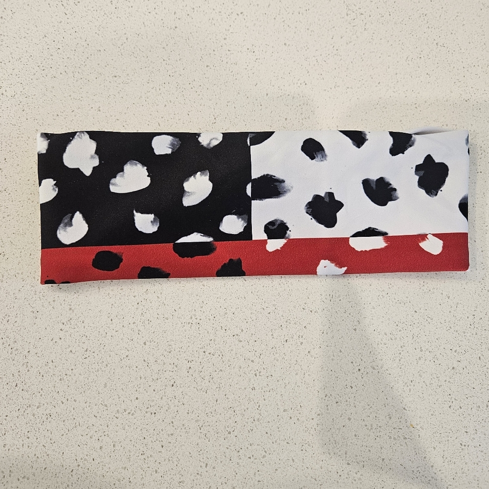 Crowned Athletics Disney Cruella inspired headband